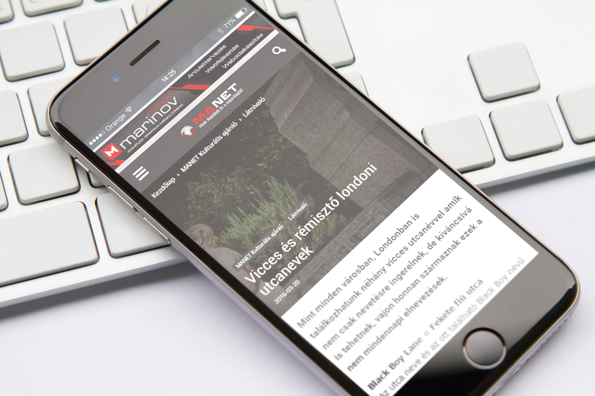 Responsive webdesign